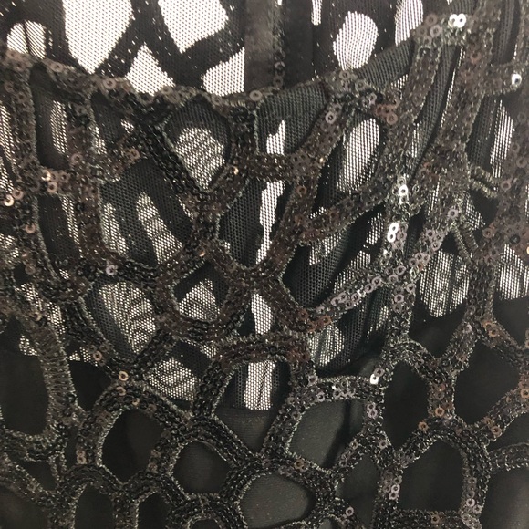 Joseph Ribkoff maxi black dress size 8 - Picture 7 of 7